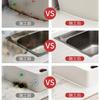 Cozinha e banheiro selagem borda porcelana cola de vidro à prova de mofo branco transparente impermeável silicone à prova de mofo vaso sanitário beleza cola artefato