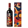 Caixa de Presente Vinho Tinto Garrafa Única Caixa de Vinho de Alto Padrão Caixa de Presente Personalizada de Luxo Leve Caixa de Embalagem para Vinho Tinto de Garrafa Única de Alto Padrão