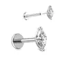 Conjunto de Brincos de Aço Inoxidável Mais Vendido da Amazon, Piercings de Lábio com Zircônia, Brincos de Luxo Leve, Conjunto de Brincos, Venda Direta Atacado de Fábrica