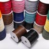 Coreia do Sul Linha de Cera Multicolor PU Linha de Couro Pingente de Borracha Linha de Couro Corda Colar Pulseira Pingente Corda Trançada Comércio