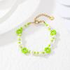 Niko Jewelry 2026 Nuevo Artículo Popular en Amazon Pulsera Pequeña de Margarita Perla Cuentas de Arroz Japonesas Hecha a Mano DIY en Múltiples Colores