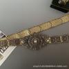 Cinturón Transfronterizo para Mujeres Étnicas Caucásicas Joyería de Cristal Vintage para Bodas Cadena para la Cintura del Cuerpo Longitud Ajustable Independiente