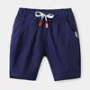 Comercio exterior transfronterizo verano nuevo bebé color sólido pantalones cortos decoración de cordón falso moda niños pantalones cortos casuales venta al por mayor