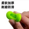 Parador de Vara de Alta Elasticidade Silicone Vara de Pesca Manga Paradora de Vara Anel de Borracha Antiderrapante em Forma de O Anel Anti-Perda Universal para Vara Acessórios de Equipamento de Pesca