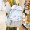 Nicho Tendencia Nacional Nuevo Estilo Mochila Femenina Secundaria y Preparatoria Estudiantes Universitarios Mochila de Diseño Simple Nueva Mochila Ligera