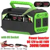 Inversor 300W500W12V a 220V/110V regulaciones europeas y americanas regulaciones de Brasil doble enchufe 4USB carga rápida pantalla de visualización