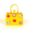 Bolsa de fieltro con forma de muñeca de dibujos animados de bola de pelo, bolsa de regalo navideña de luna llena de un año, bolso de fieltro, bolsa de fieltro de regalo de acompañamiento