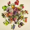 56 Pegatinas Transparentes de Mascota de Plantas y Frutas Nuevas Realistas Transfronterizas Amazon Temu Diario Pegatinas DIY
