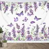 Dropshipping Transfronterizo Bruja de Halloween Murciélago Luna Llena Árbol Muerto Cementerio de Horror Tapiz Decoración Estética para el Hogar