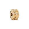 Broche Pandora de Plata de Ley 925 con Resina en Forma de Corazón de Flor de Durazno con Incrustación Completa de Diamantes, Tendencia de Moda Personalizada