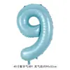 Globos de Aluminio con Números Grandes Versión Americana de 40 pulgadas para Decoración de Fiesta de Cumpleaños Globos de Aluminio con Números