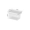 Contenedor Rectangular de Plástico para Almacenamiento de Alimentos para Refrigerador, Caja Especial de Embalaje para Alimentos, Almacenamiento de Frutas, Caja Sellada