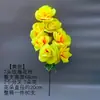 Flor de Varrer Tumbas em Varrer Tumbas Simulação Crisântemo Peônia 9 Cabeças 7 Cabeças Arranjo de Flores Sacrifício Flor de Plástico Flor Decorativa de Cemitério