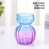 Vaso de Vitral Boneco de Neve Pequeno Vaso Decorativo Hidropônico para Plantas Verdes Criativo Simples Criativo Arranjo de Flores de Mesa para Sala de Estar