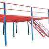 Estantería tipo Loft de Fábrica Personalizada Estantería Resistente Montaje y Construcción Estantería de Almacenamiento de Segundo Piso para Bodega Estantería de Almacenamiento con Perfil I