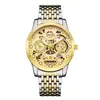 Reloj de Cuarzo Nuevo Estilo Diseño Hueco Dropshipping Venta Caliente Douyin Personalizado Resistente al Agua para Hombre