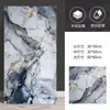 Pegatinas de imitación de azulejos de mármol para renovación de pared, baño feo, sala de estar, placa de plástico de aluminio a prueba de humedad, pegatinas de pared autoadhesivas