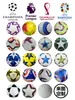 No. 5 Mundial de Fútbol, Copa de Europa, Copa América, Liga de Campeones Mismo Estilo Parche de Cuero Adhesivo PU No. 4 Pelota Transfronteriza, Venta al por Mayor a Partir de Una Pieza