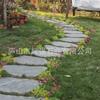 Qingslate Stepping Stone Garden Tingbu pavimentação Slip Resistant Antique Floor Tile Garden Courtyard Stone Gramado Stepping Stone