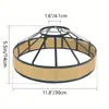 Venta al por mayor del fabricante Pantalla de lámpara tejida Cuerda de papel Araña Transfronterizo Bricolaje Ocio Elegante Característico Bed and Breakfast Bar Iluminación Creativa