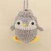 Bolsita de Huevo Dibujos Animados Tejida a Mano de Lana Pequeña Amarilla Bolsa de Huevo Festival del Bote del Dragón Principio del Verano Red de Huevo Pez Dorado Producto Terminado para Niños Colgante al Cuello
