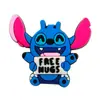Venda Quente Stitch PVC Macio Patch Capa de Celular Boneca Decorativa Acessórios Planos Acessórios para Joias DIY Atacado