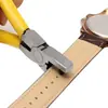 Entrega Directa de Fábrica Pinzas Perforadoras de 5 Pulgadas Perforador para Correa de Reloj Correa de Bolso Etiqueta Tarjeta de Plástico Perforadora Hecha a Mano DIY