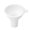 Embudo de silicona de boca ancha para el hogar para dispensar comida para bebés, aceite, vino, fórmula infantil, arroz y frijoles; embudo de cocina de boca ancha