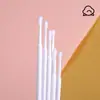 100 Cotonetes de Limpeza Fina para Delineador Labial, Correção de Sombra, Remoção de Cílios, Remoção de Maquiagem e Limpeza, Embalados em uma Bolsa