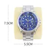 Modelo de Reloj Simple Pastel de Cumpleaños Plástico Simulación Verde Azul Reloj Día del Padre Dios Masculino Adornos para Hornear