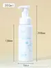 Garrafa Espumadora Plástica para Mousse de Pet 250/300ml Líquido Espumante Ginecológico Bomba de Pressão Garrafa Vazia Garrafa de Álcool em Gel