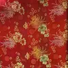 Tecido Brocado de Crisântemo da Longevidade de Nylon de 90cm Cheongsam Vestido de Seda Roupa Atacado Almofada de Travesseiro de Verão Sachê