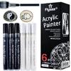 Rotulador de pintura a base de agua de color, juego de 80 rotuladores de grafiti de cerámica, marcador de línea de gancho de cabeza grande, rotulador acrílico