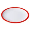 Vajilla de melamina especial para restaurante plato para platos principales plato creativo para restaurante occidental hotel comercial plato redondo para bistec plato para arroz cubierto