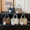 Bolso Canasta Versátil de Gran Capacidad para Mujer 2026, Elegante, Sencillo, de Alto Valor, Diseño de Nicho, de Hombro Único Cruzado