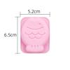 Ferramenta Abrasiva Transfronteiriça Pata de Gato Ursinho Desenho Animado Gotejamento de Cola DIY Molde Feito à Mão Tinta de Fogo Cera de Gelatina Molde de Silicone para Beliscar