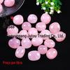 Ornamentos de Pedra Rolada de Cristal Rosa Natural Quartzo Rosa Cavalo Estrelado Cristal Rosa Aromaterapia Expansão de Fragrância Amostra Infantil Minério Arqueologia