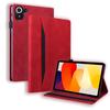 Adecuado para Funda de Cuero para Tableta Redmi Pad de 8.8 pulgadas, Funda de Cuero con Contraste de Color Mate Gato Flor de Cerezo con Ranura para Tarjetas, Color Sólido Pad2 Se