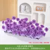 Flores artificiales arreglos florales decoración de mamparas de restaurante combinaciones de flores maceteros de exterior jardineras esquinas de paisajismo vallas plantas verdes