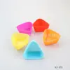 Formas de Bolo de Silicone DIY Multiformato Utensílios de Cozimento Cupcake Pudim Sobremesa Redondo Forminha de Muffin Sobremesa