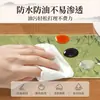 Nuevo Tapete para Mesa Lateral de Estilo Chino Semitransparente, Impermeable, Resistente al Aceite, No Requiere Lavado, Lujo Ligero, Sensación de Alta Gama, Tapete Protector para Encimera de Mueble de TV