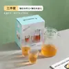 Juego de Vajilla de Vidrio Estética Geométrica con Logo Imprimible Juego de Cinco Piezas Bol para Ensalada Millennium Juego de Dos Piezas Taza para Regalo