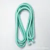 Cordón de 4 mm de Fábrica de Origen, En Stock Envío Directo, Cuerda Trenzada Colorida, Cuerda Redonda, Accesorios para Ropa y Zapatos