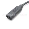 Cable de datos personalizable en ángulo Micro macho a Tipo-C hembra con adaptador integrado para carga rápida PD y dispositivos de carga Lightning