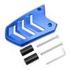 Adequado para acessórios externos modificados de motocicleta Yamaha NMAX155, parafuso de engrenagem de pé em liga de alumínio, capa protetora