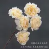 Flor artificial grande de peonía de seda, arreglo floral decorativo, flor falsa para sala de estar, habitación de bodas, flor de suelo para boda, 3 cabezas, 5 cabezas, peonía rica