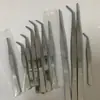 Pinça para curativo espessa de fábrica Anti-iodophor 125-300mm aço inoxidável 304 pinça de jardinagem clipe de paisagismo