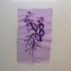 Tecido de Malha Bordado com Lantejoulas Veludo Flor Estéreo Diamante Brilhante Aplique Roupas de Performance de Palco Acessórios Decorativos L90