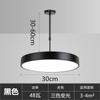 Lustre led estilo industrial loja restaurante comercial Lâmpada de Barbeiro cabeleireiro lustre redondo shopping escritório moderno minimalista