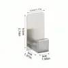 Estante de Almacenamiento para Baño de Acero Inoxidable Transfronterizo Juego de Cinco Piezas Barra para Toallas Toalla de Baño Portarrollos de Papel Higiénico Estante Colgante Juego de Estantes de Almacenamiento Venta al por Mayor
